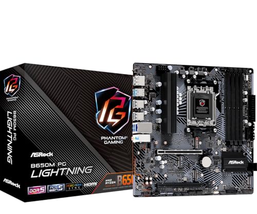 ASRock B650 PG Lightning マザーボード 中古 B650 PG Lightning | ATX | AMD SocketAM5 | マザーボード | PC